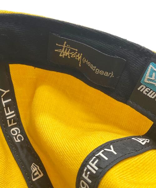 stussy（ステューシー）stussy (ステューシー) New Era (ニューエラ) キャップ イエロー サイズ:7 1/2の古着・服飾アイテム