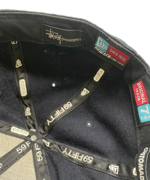 stussy（ステューシー）stussy (ステューシー) New Era (ニューエラ) キャップ ネイビー サイズ:7 1/2の古着・服飾アイテム