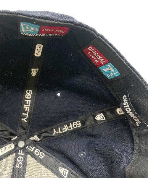 stussy（ステューシー）stussy (ステューシー) New Era (ニューエラ) キャップ ネイビー サイズ:7 1/2の古着・服飾アイテム