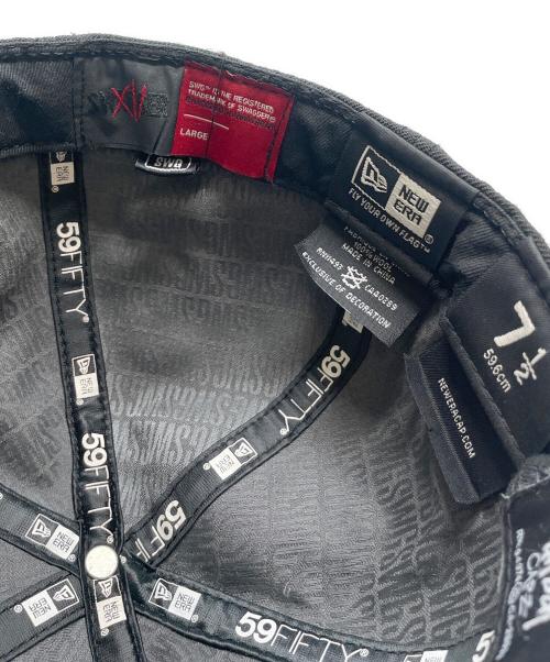 stussy（ステューシー）stussy (ステューシー) New Era (ニューエラ) SWAGGER (スワッガー) キャップ ブラック サイズ:7 1/2の古着・服飾アイテム