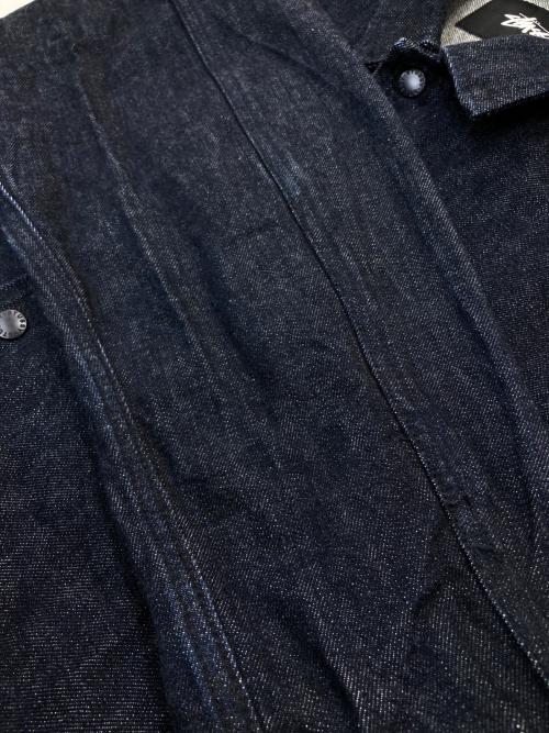 stussy（ステューシー）stussy (ステューシー) デニムコーチジャケット インディゴ サイズ:XLの古着・服飾アイテム