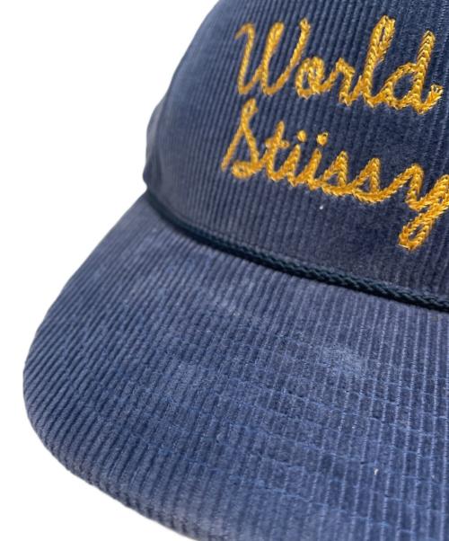 stussy（ステューシー）stussy (ステューシー) キャップ ネイビー サイズ:O/Sの古着・服飾アイテム