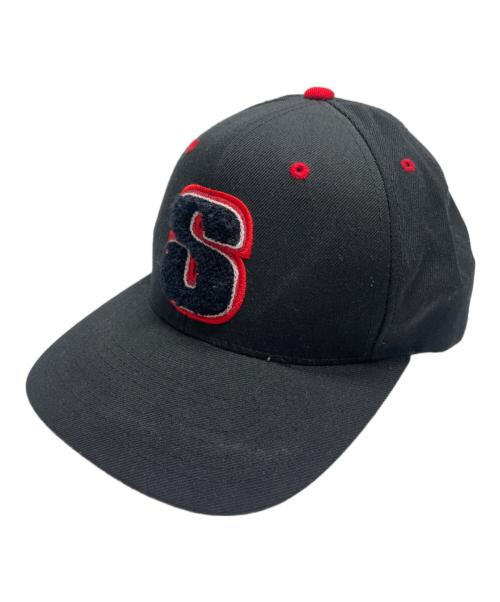 stussy（ステューシー）stussy (ステューシー) STARTER (スターター) キャップ ブラック サイズ:ONE SIZEの古着・服飾アイテム