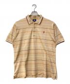 stussyステューシー）の古着「ポロシャツ」｜ベージュ