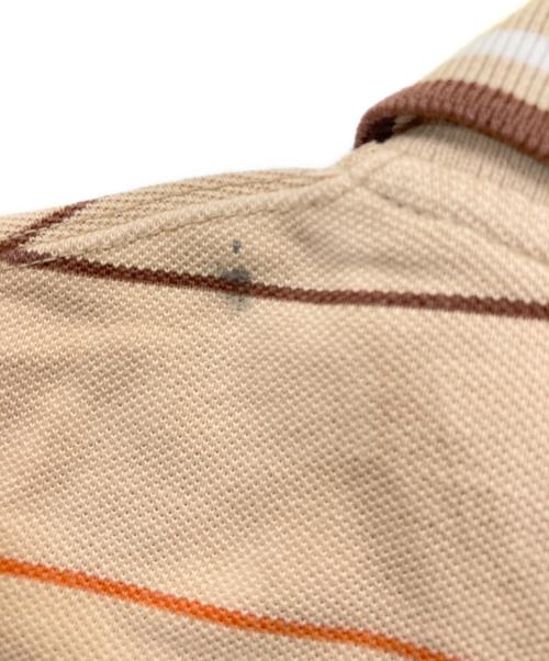 stussy（ステューシー）stussy (ステューシー) ポロシャツ ベージュ サイズ:XLの古着・服飾アイテム