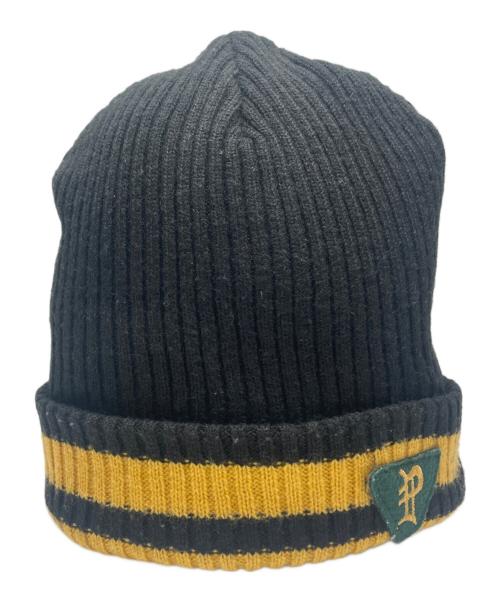 POLO RALPH LAUREN（ポロ・ラルフローレン）POLO RALPH LAUREN (ポロ・ラルフローレン) ニット帽 ブラックの古着・服飾アイテム