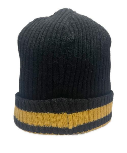 POLO RALPH LAUREN（ポロ・ラルフローレン）POLO RALPH LAUREN (ポロ・ラルフローレン) ニット帽 ブラックの古着・服飾アイテム