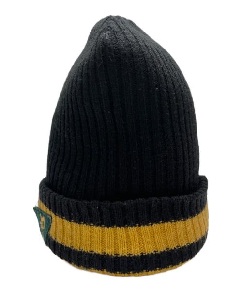 POLO RALPH LAUREN（ポロ・ラルフローレン）POLO RALPH LAUREN (ポロ・ラルフローレン) ニット帽 ブラックの古着・服飾アイテム