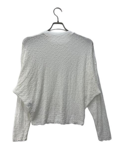 STUNNING LURE（スタニングルアー）STUNNING LURE (スタニングルアー) レースカットソー ホワイト サイズ:Mの古着・服飾アイテム