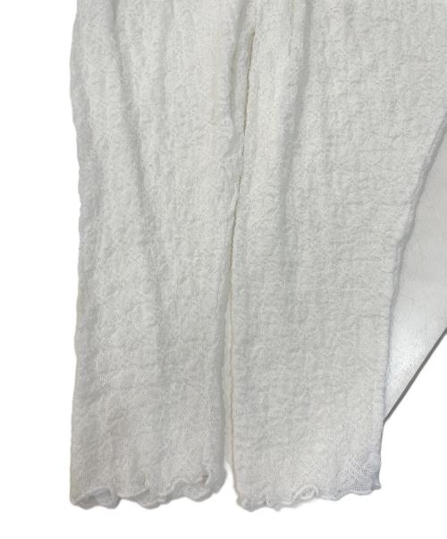 STUNNING LURE（スタニングルアー）STUNNING LURE (スタニングルアー) レースカットソー ホワイト サイズ:Mの古着・服飾アイテム