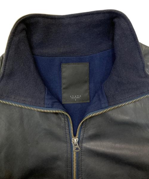 Shama（シャマ）Shama (シャマ) レザージャケット ブラック サイズ:	SIZE 42の古着・服飾アイテム