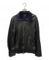 Shama（シャマ）の古着「レザージャケット」｜ブラック
