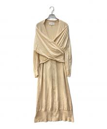 AKIRA NAKA（アキラナカ）の古着「Lexy long cardigan」｜ベージュ