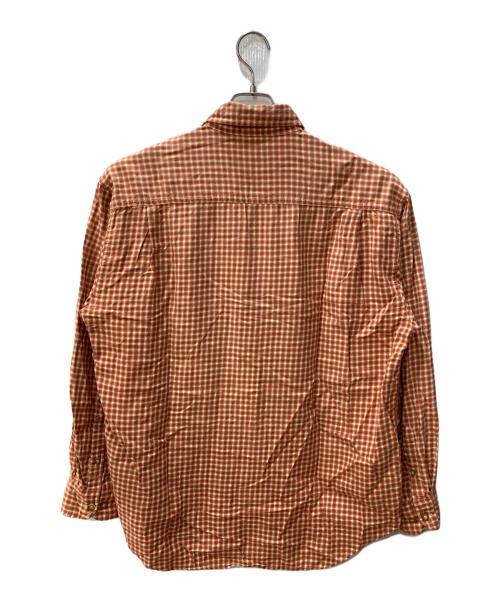 OLD GAP（オールドギャップ）OLD GAP (オールドギャップ) チェックシャツ オレンジ サイズ:Lの古着・服飾アイテム