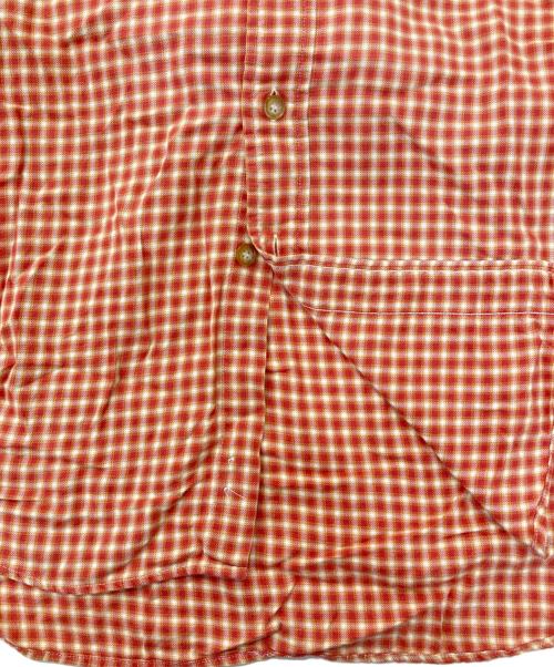 OLD GAP（オールドギャップ）OLD GAP (オールドギャップ) チェックシャツ オレンジ サイズ:Lの古着・服飾アイテム