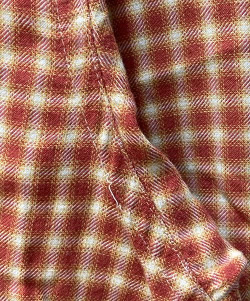 OLD GAP（オールドギャップ）OLD GAP (オールドギャップ) チェックシャツ オレンジ サイズ:Lの古着・服飾アイテム
