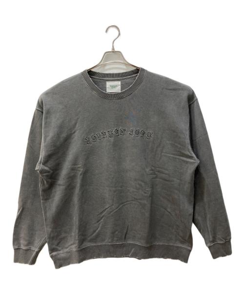 YOUNGER SONG（ヤンガーソング）YOUNGER SONG (ヤンガーソング) ヴィンテージ加工スウェット グレー サイズ:XLの古着・服飾アイテム