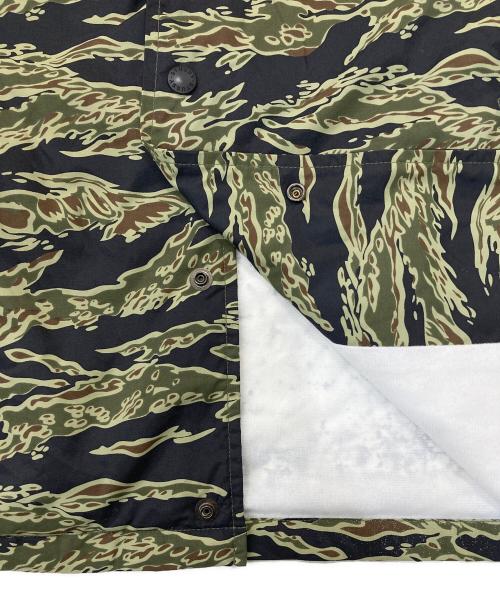 stussy（ステューシー）stussy (ステューシー) タイガーカモコーチジャケット カーキ サイズ:XLの古着・服飾アイテム