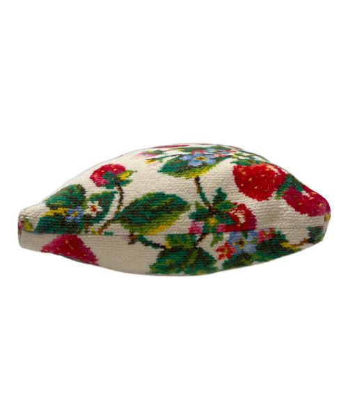 FEILER（フェイラー）FEILER (フェイラー) ストロベリーフィールドミニハンドバッグ アイボリーの古着・服飾アイテム