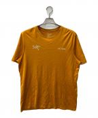 ARC'TERYXアークテリクス）の古着「SPLIT SS T-SHIRT」｜オレンジ