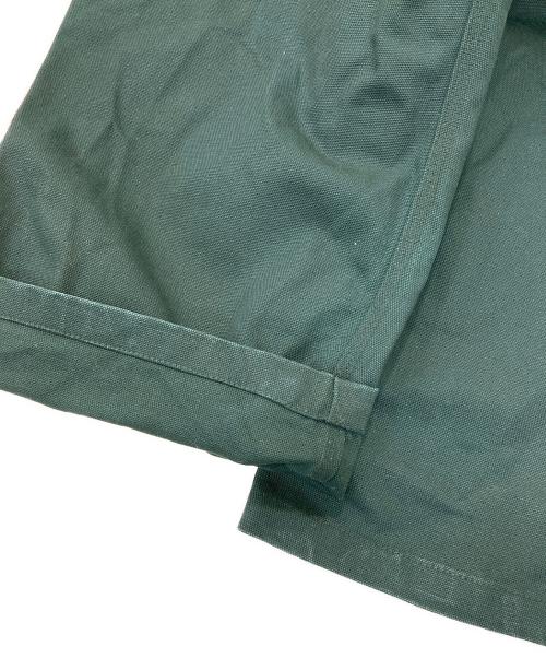 FIRST DOWN（ファーストダウン）FIRST DOWN (ファーストダウン) オーバーオール グリーン サイズ:Mediumの古着・服飾アイテム