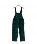 FIRST DOWN（ファーストダウン）の古着「オーバーオール」｜グリーン