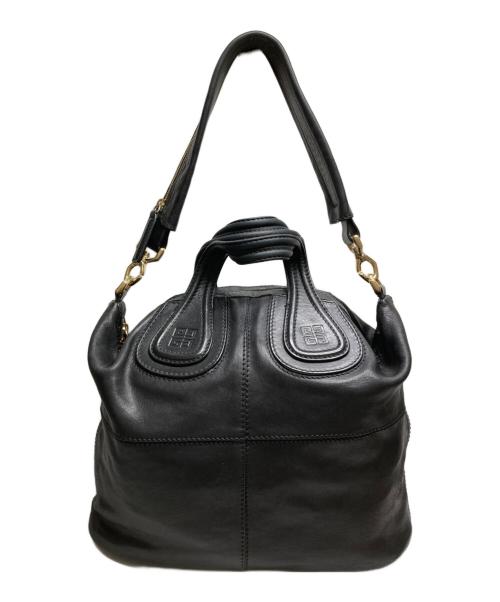 GIVENCHY（ジバンシィ）GIVENCHY (ジバンシィ) 2WAYショルダーバッグ ブラックの古着・服飾アイテム