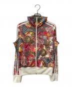 adidasアディダス）の古着「トラックジャケット」｜レッド