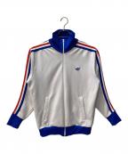 adidasアディダス）の古着「トラックジャケット」｜ブルー