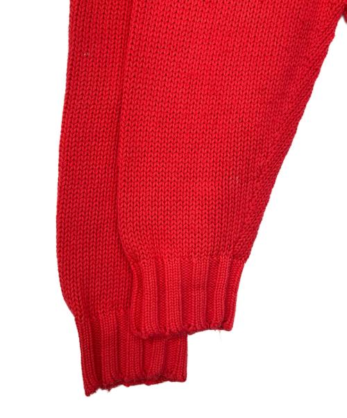 GAP（ギャップ）GAP (ギャップ) コットンニット レッド サイズ:Mの古着・服飾アイテム