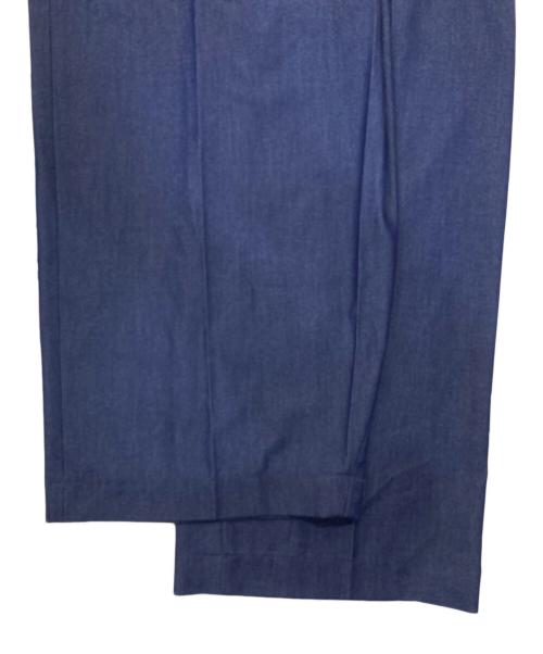 PLST（プラステ）PLST (プラステ) シャンブレーラップパンツ ネイビー サイズ:Sの古着・服飾アイテム