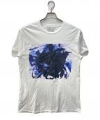 SHIRAGA KAZUOシラガ カズオ）の古着「プリントTシャツ」｜ホワイト