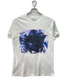 SHIRAGA KAZUO（シラガ カズオ）の古着「プリントTシャツ」｜ホワイト