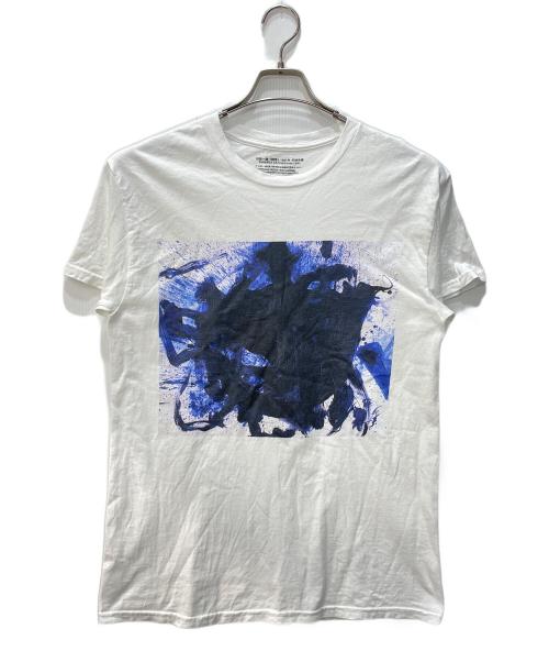 SHIRAGA KAZUO（シラガ カズオ）SHIRAGA KAZUO (シラガ カズオ) プリントTシャツ ホワイト サイズ:サイズ表記無しの古着・服飾アイテム