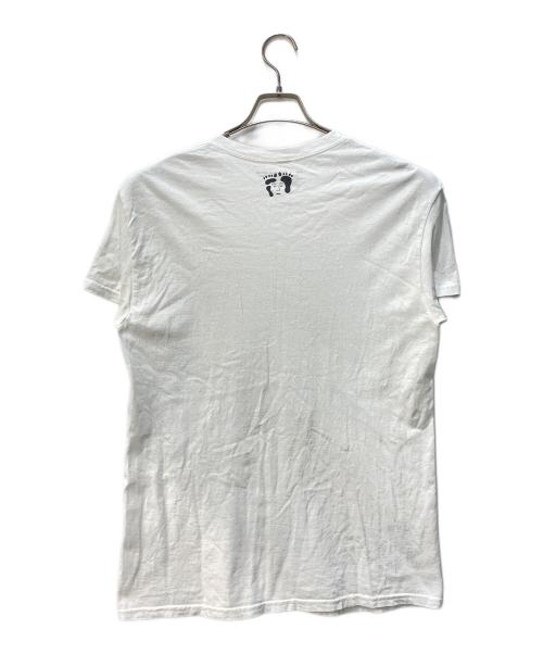 SHIRAGA KAZUO（シラガ カズオ）SHIRAGA KAZUO (シラガ カズオ) プリントTシャツ ホワイト サイズ:サイズ表記無しの古着・服飾アイテム