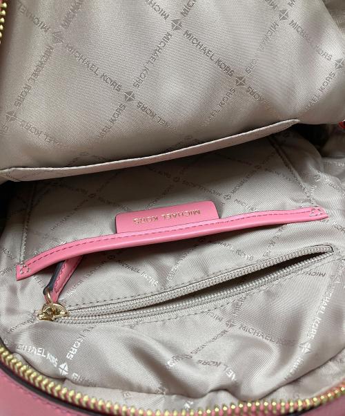 MICHAEL KORS（マイケル・コース）MICHAEL KORS (マイケルコース) リュック ピンクの古着・服飾アイテム