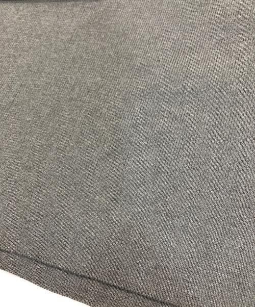 Mystrada（マイストラーダ）Mystrada (マイストラーダ) ショルダーリボンニット グレー サイズ:38の古着・服飾アイテム