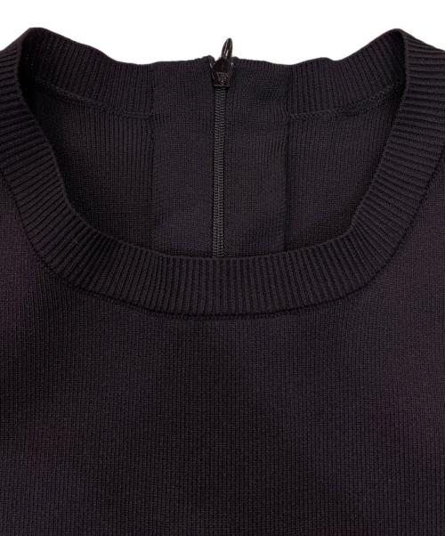 JUSGLITTY（ジャスグリッティー）JUSGLITTY (ジャスグリッティー) レディニットワンピース ブラック サイズ:Ⅿの古着・服飾アイテム