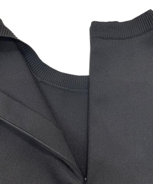 JUSGLITTY（ジャスグリッティー）JUSGLITTY (ジャスグリッティー) レディニットワンピース ブラック サイズ:Ⅿの古着・服飾アイテム