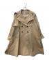 JUSGLITTY（ジャスグリッティー）の古着「レディAライントレンチ」｜ベージュ