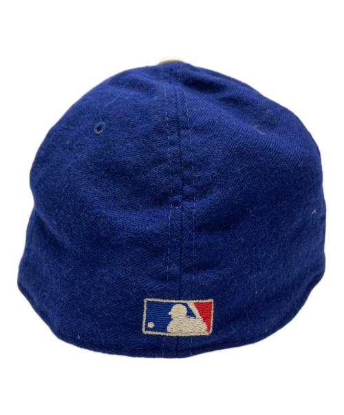 New Era（ニューエラ）New Era (ニューエラ) ウールキャップ ブルー サイズ:7 1/2の古着・服飾アイテム