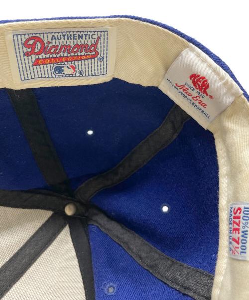 New Era（ニューエラ）New Era (ニューエラ) ウールキャップ ブルー サイズ:7 1/2の古着・服飾アイテム