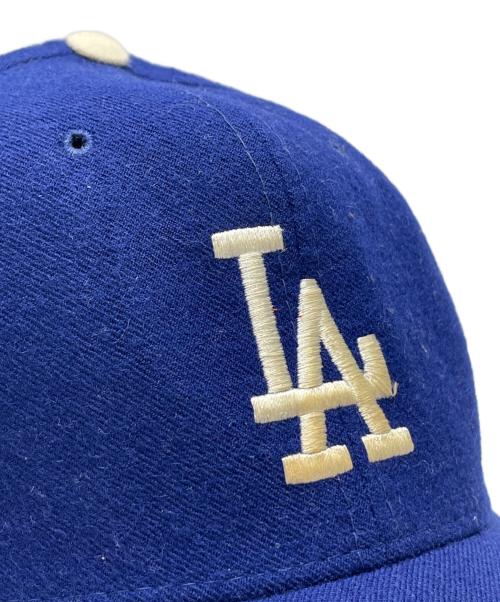 New Era（ニューエラ）New Era (ニューエラ) ウールキャップ ブルー サイズ:7 1/2の古着・服飾アイテム