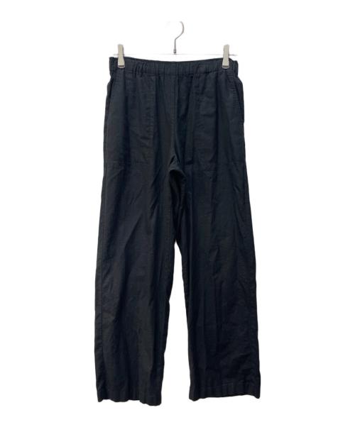 SLOBE IENA（スローブ イエナ）SLOBE IENA (スローブ イエナ) リネンレーヨンイージーパンツ ブラック サイズ:38の古着・服飾アイテム