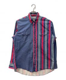 Wrangler（ラングラー）の古着「古着ストライプシャツ」｜インディゴ