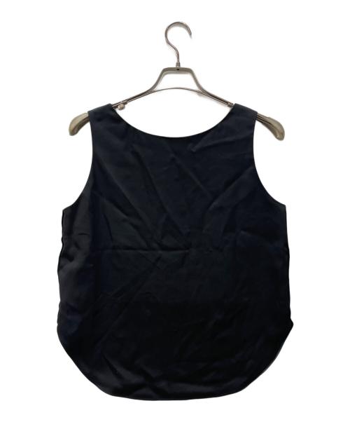 Noble（ノーブル）Noble (ノーブル) ルナサテンデコルテ2WAYトップス ブラック サイズ:サイズ表記無しの古着・服飾アイテム