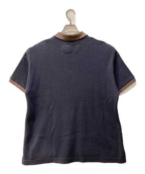 Dulcamara（ドゥルカマラ）Dulcamara (ドゥルカマラ) ポロシャツ ネイビーの古着・服飾アイテム