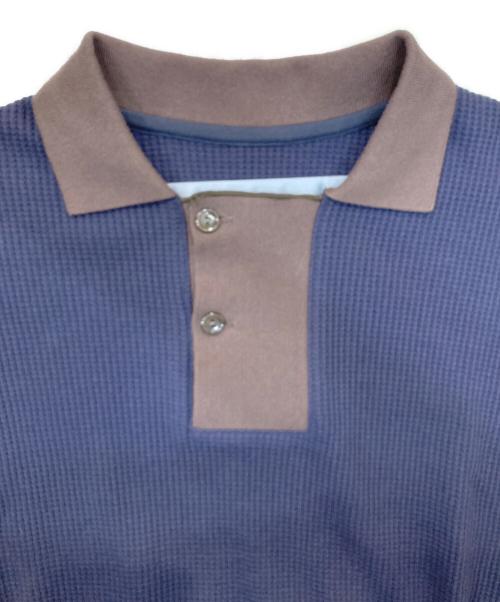 Dulcamara（ドゥルカマラ）Dulcamara (ドゥルカマラ) ポロシャツ ネイビーの古着・服飾アイテム