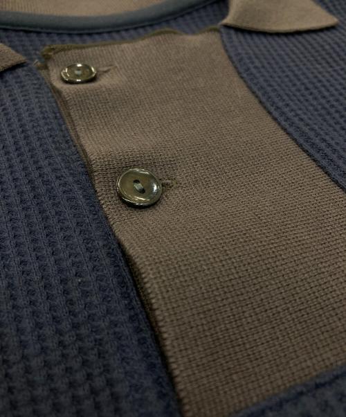 Dulcamara（ドゥルカマラ）Dulcamara (ドゥルカマラ) ポロシャツ ネイビーの古着・服飾アイテム