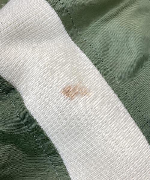 stussy（ステューシー）stussy (ステューシー) ALPHA (アルファ) FRAGMENT DESIGN (フラグメントデザイン) フライトジャケット カーキ サイズ:XXLの古着・服飾アイテム